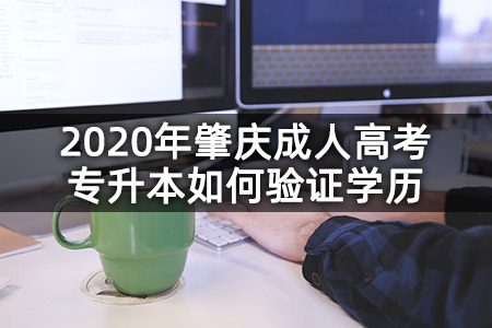 2020年肇庆成人高考专升本如何验证学历